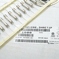 20pcs 021606.3MRET1P Fuse 6.3A 250V AXIAL LITTELFUSE