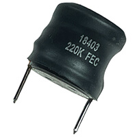 40pcs 18403220K Inductor 22uH 2.2A 30 mOhm THT FRONTIER