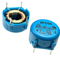 2pcs B82722-A2102-N001 10mH 250V 1A Dual Chokes THT EPCOS