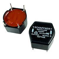 RN114-4-02-1M5 Choke Filter 4A 1.5mH THT SCHAFFNER