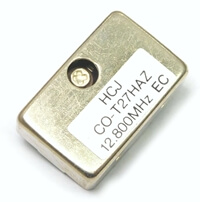 12.800MHz-COT27HAZ Quartz Generator 12.800MHz THT HCJ