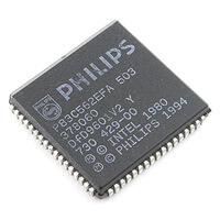 P83C562EFA-503 UPC 8Bit ADC UART SMD-PLCC68 PHILIPS