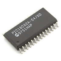 PIC16C62A-04-SO MCU 8-Bit SMD-SO28L MICROCHIP
