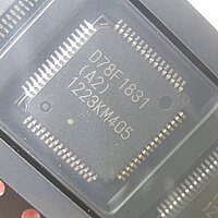 UPD78F1831GBA2-GAH-E3 MPU 24MHz Automotive SMD-LQFP64 RENESAS