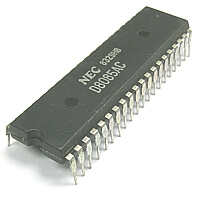 UPD8085AC UPC 8-Bit 3MHz NMOS DIP40 NEC USED