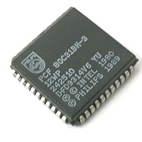 PCB80C31BH-3-12WP UPC 8-Bit CMOS SMD-PLCC44 PHILIPS