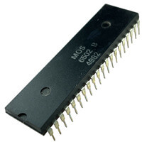 6502B MOS 6502B Commodore Amiga DIP40 MOS USED