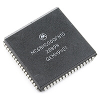 MC68HC000FN10 MCU 16-32 Bit SMD-PLCC68 MOTOROLA