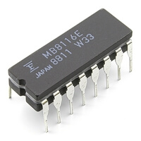 MB8116E 16KBit DRAM DIP16C FUJITSU
