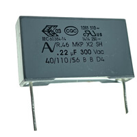 R46KN322050M1M 220nF 300V 20% MKP R22.5 KEMET